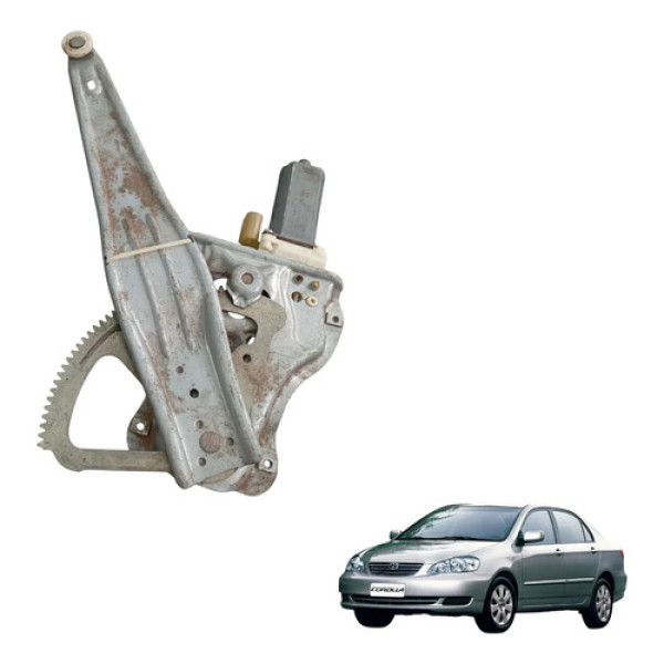 Maquina Vidro Elétrica Tras Dire Toyota Corolla 2002 A 2008