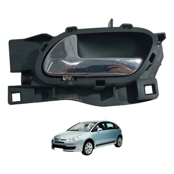 Maçaneta Interna Esquerda Citroen C4 2004 A 2012 Original