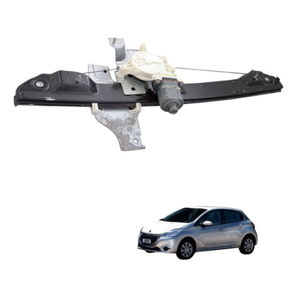 Máquina Vidro Dianteira Direita Peugoet 208 2013 A 2019