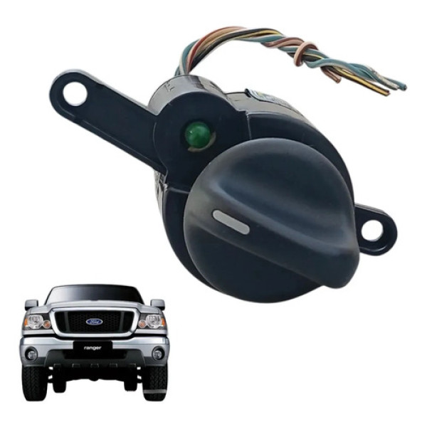 Chave Interruptor Botão Tração Ranger 4x4 98/12 Xl547z155ba