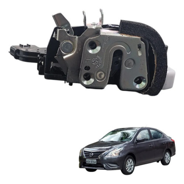 Fechadura Porta Traseira Esquerda Nissan Versa 2012 A 2018