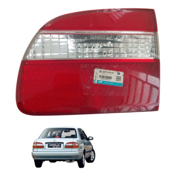 Lanterna Traseira Direita Corolla 1998/02 Original  Direito/passageiro Vermelho