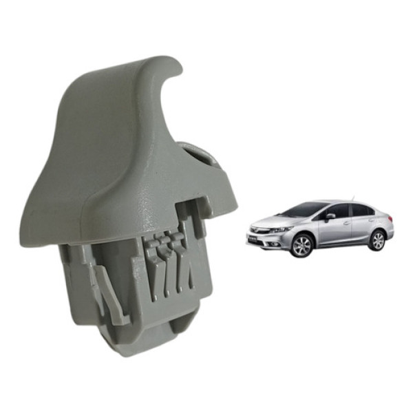 Presilha Quebra Sol Suporte Honda Civic 2012 2016 Foto Real