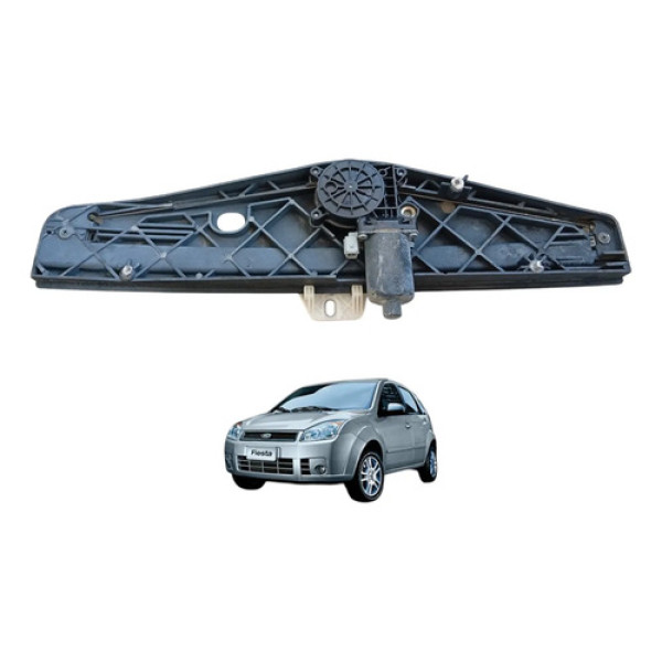 Máquina Vidro Elétrico Diant Direito Ford Fiesta 2003 A 2012