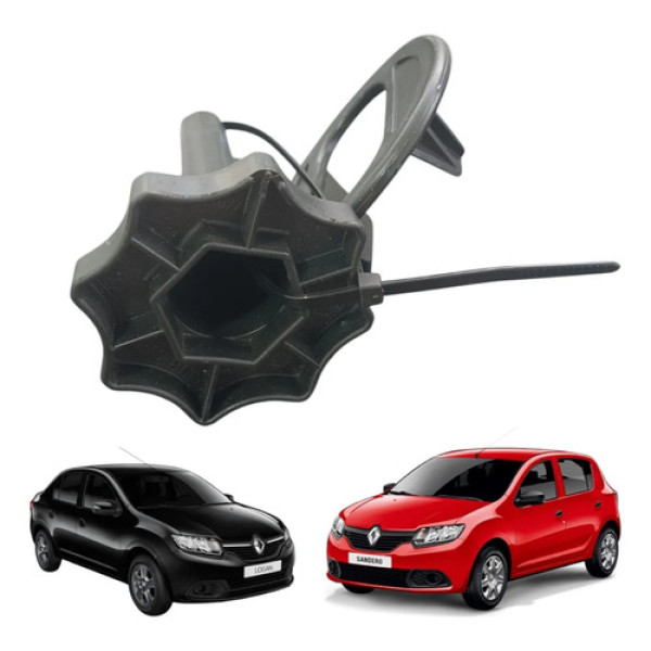 Porca Trava Fixacao Estepe Renault Sandero Logan 2008 A 2019