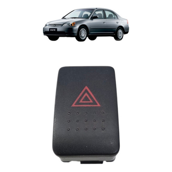 Botão Pisca Alerta Honda Civic 2001 2002 A 2006