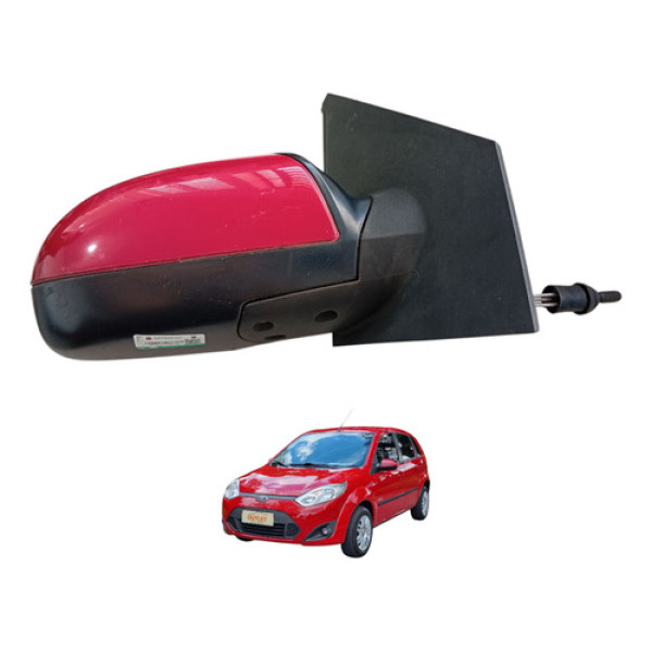Retrovisor Direito Manual Ford Fiesta 2003 A 2014 Original