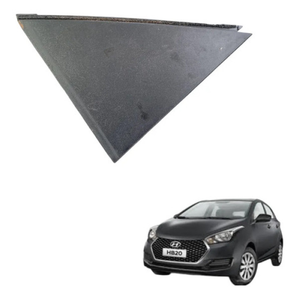Moldura Externa Porta Tras Direita Hyundai Hb20 2013 A 2019