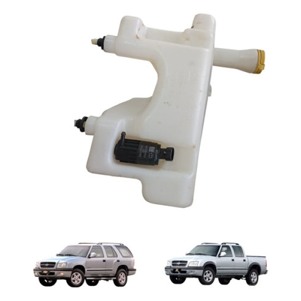 Reservatório Água Parabrisa Gm Blazer S10 2001 A 2011 Branco