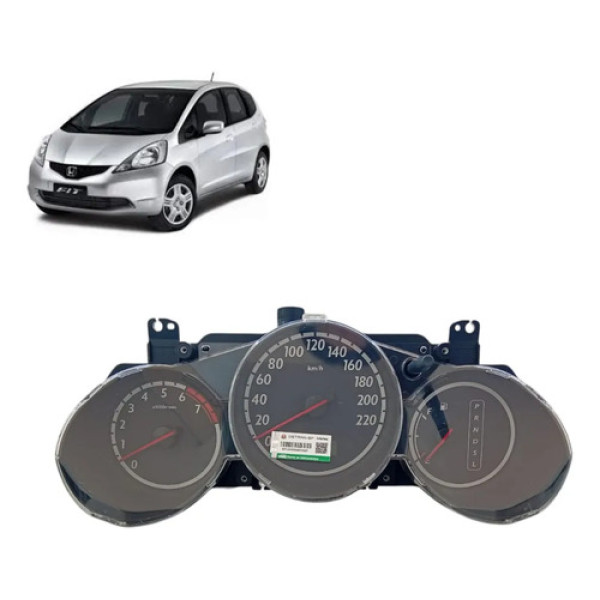 Painel Instrumentos Honda Fit 04/08 Automático 78100sadm700 Preto