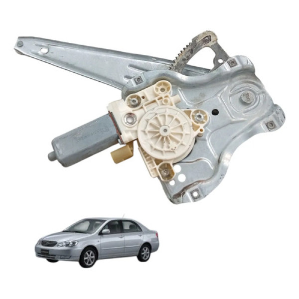 Máquina Motor Vidro Traseiro Esquerdo Toyota Corolla 2003/08