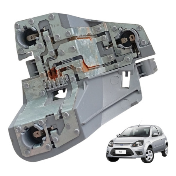 Circuito Soquete Lanterna Ford Ka 2008 À 2014 Original Esquerdo/motorista Vermelho