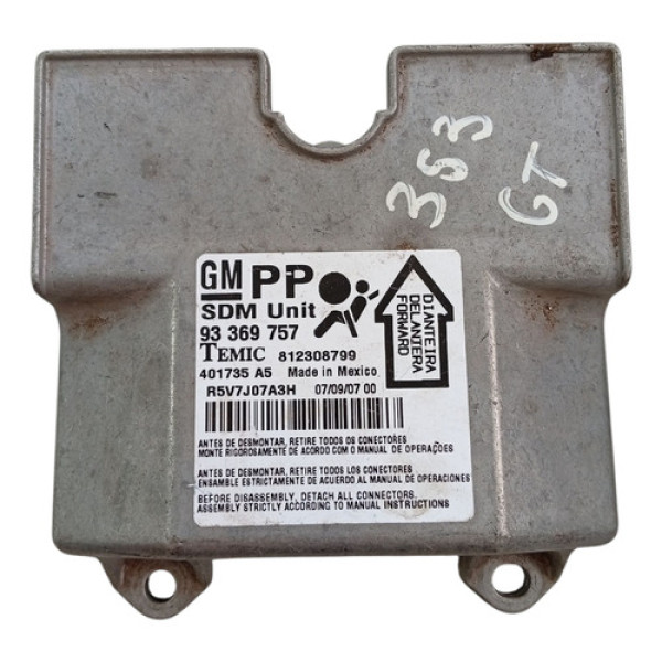 Módulo Central Airbag Gm Vectra 2006 A 2011 Original
