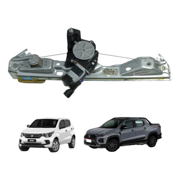 Máquina Vidro Elétrico Diant Direito Mobi Strada 2016 A 2022