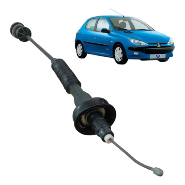 Cabo De Embreagem Automatica Peugeot 206 207 Preto