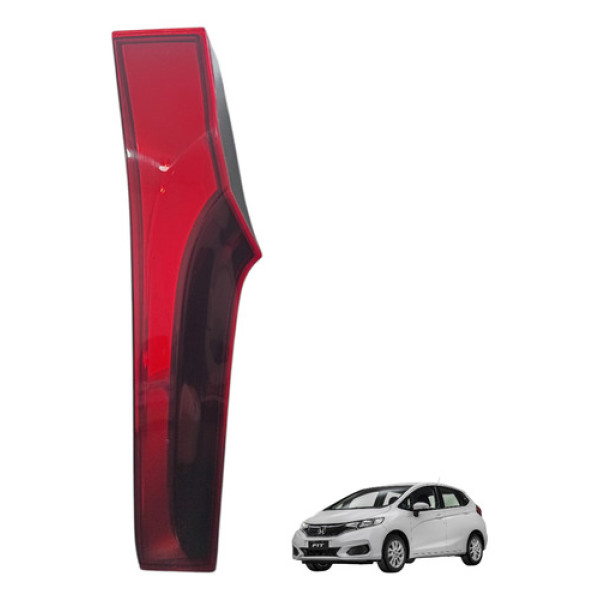 Lanterna Traseira Tampa Fit 2015 A 2020 Esquerdo Vermelho Esquerdo/motorista Vermelho