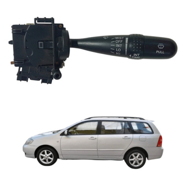 Comando Limpador Toyota Corolla Fielder 2003 A 2008 Original