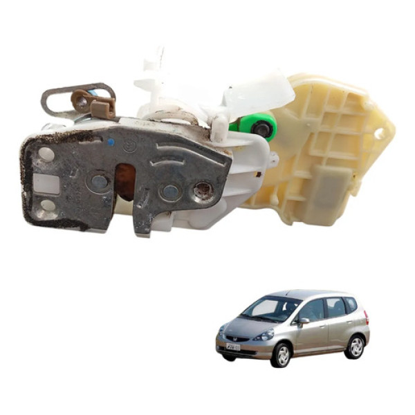 Fechadura Dianteira Esquerda Honda Fit 2003 A 2008 Original