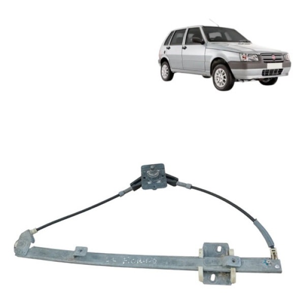 Maquina De Vidro Manual Dianteira Direita Fiat Uno Fiorino