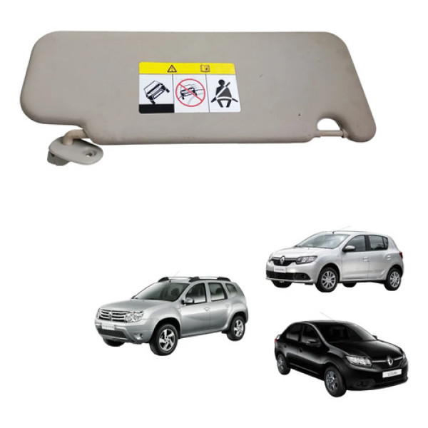 Quebra Sol Esquerdo Renault Duster Sandero Logan 2015 A 2020