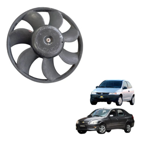 Ventoinha Radiador Chevrolet Prisma Celta 2003 A 2012