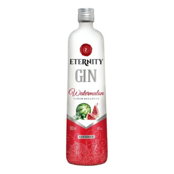 Gin Eternity Melancia Doce Garrafa 900 Ml Melancia