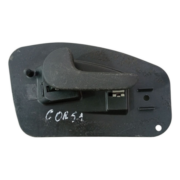 Maçaneta Interna Esquerda Gm Corsa 2000 A 2012 Original  Preto Dianteira/traseira