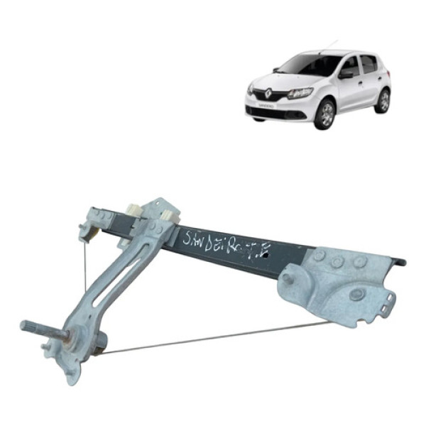 Maquina De Vidro Eletrico Renault Sandero Logan 2015 A 2019