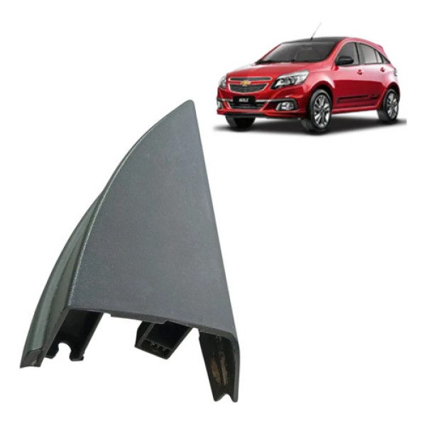Moldura Interna Retrovisor Dianteiro Direito Agile 2010 2014 Preto
