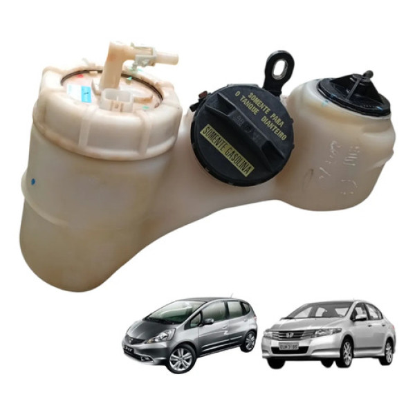 Reservatório Gasolina Partida Frio Honda City Fit 2009 2014