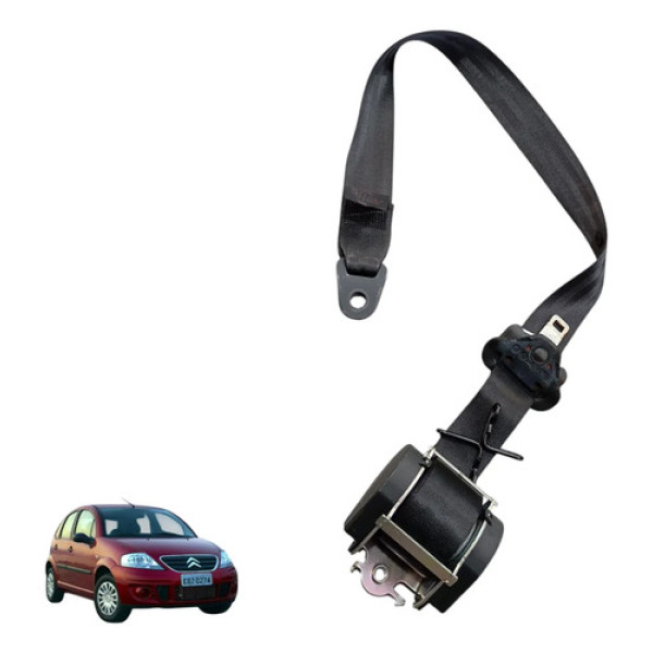 Cinto Segurança Dianteiro Direito Citreon C3 2006 A 2012