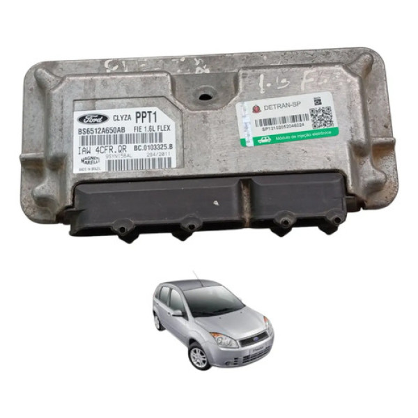 Módulo Injeção Ford Fiesta 1.6 2008 2009 A 2014 Bs6512a650ab