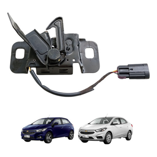 Fechadura Elétrica Trava Capô Gm Onix Prisma 2017 A 2019