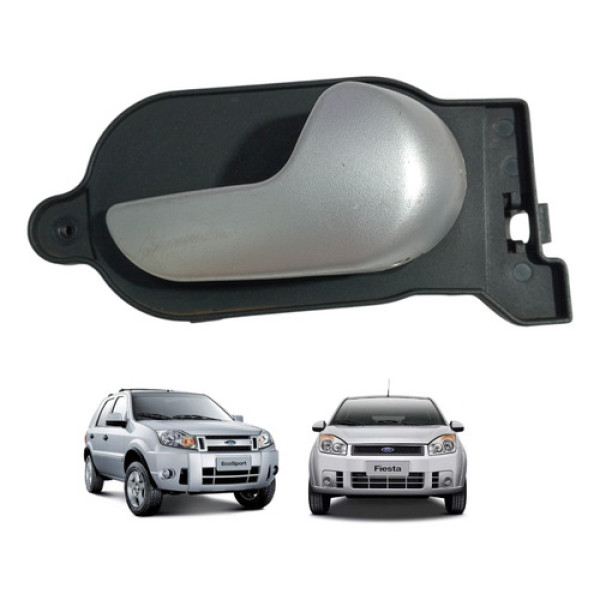 Maçaneta Interna Da Porta Ford Fiesta 2003 Até 2014 