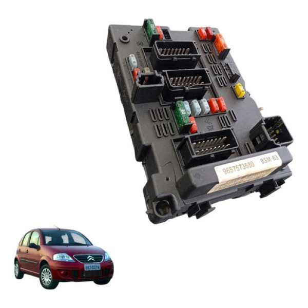 Modulo Caixa Fusível Citroen C3 2003 A 2012 Original