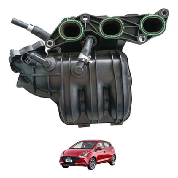 Coletor Da Admissão Hyundai Hb20 Motor 1.0 3 Cilindros