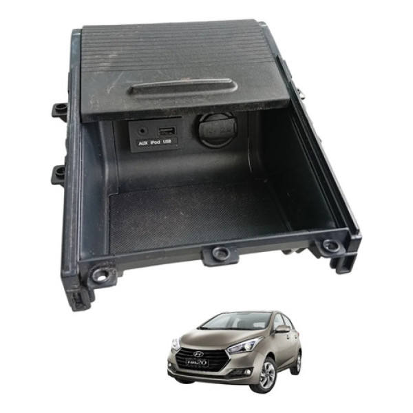 Porta Objetos Console Central Hyundai Hb20 2013 A 2019