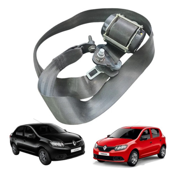 Cinto Segurança Dianteira Esquerda Logan Sandero 2014 A 2019