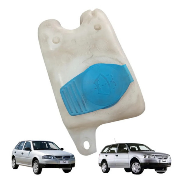 Reservatório Agua Parabrisa Gol Parati Saveiro 2000 A 2012  Branco