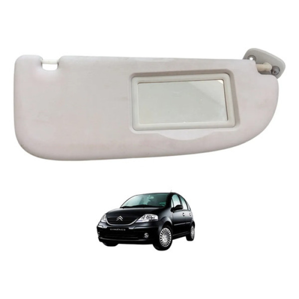 Quebra Sol Direito Passageiro Citroen C3 2002 2003 A 2012