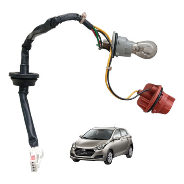 Chicote Soquete Lanterna Traseira Hyundai Hb20 2013 A 2019
