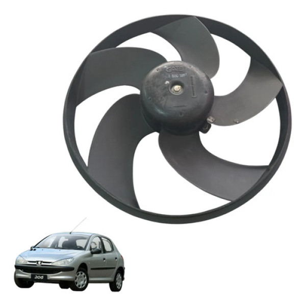 Ventilador Motor Radiador Peugeot 206 1.4 2002 A 2007