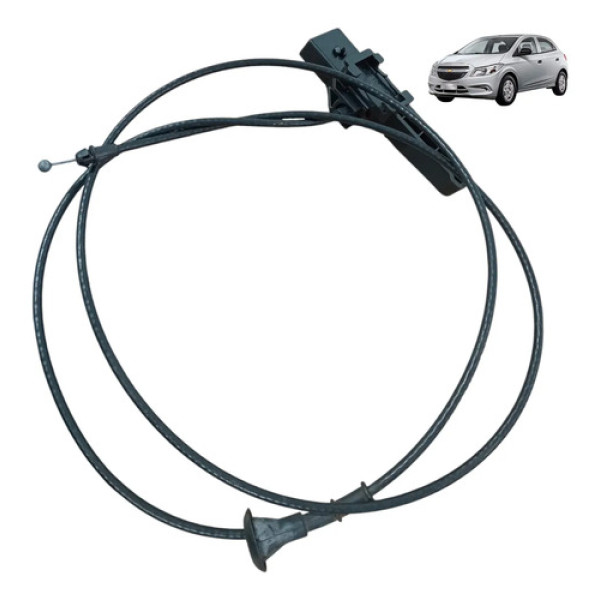 Cabo Alavanca Abertura Capo Chevrolet Gm Onix 2015 A 2019