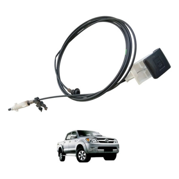 Cabo Puxador Abertura Capo Toyota Hilux 2005 A 2015 Original