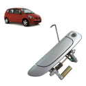 Maçaneta Externa Diant Direita Honda Fit 2003 04 05 06 07 08 Prateado Dianteira