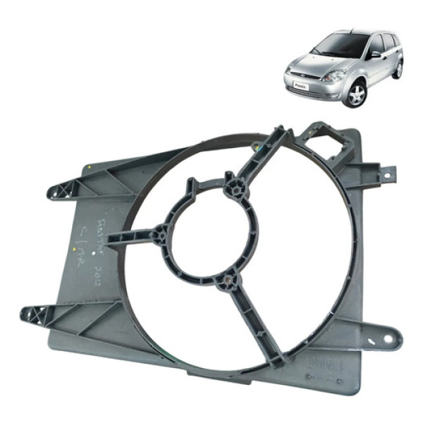 Defletor Ventoinha Radiador Ford Fiesta 2004 A 2012