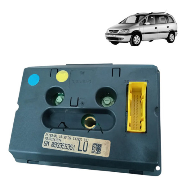 Computador De Bordo Zafira 2004 Preto Preto Preto