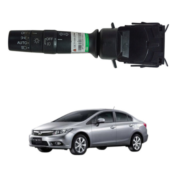 Comando Chave De Seta Civic G9 2013 A 2016 Original