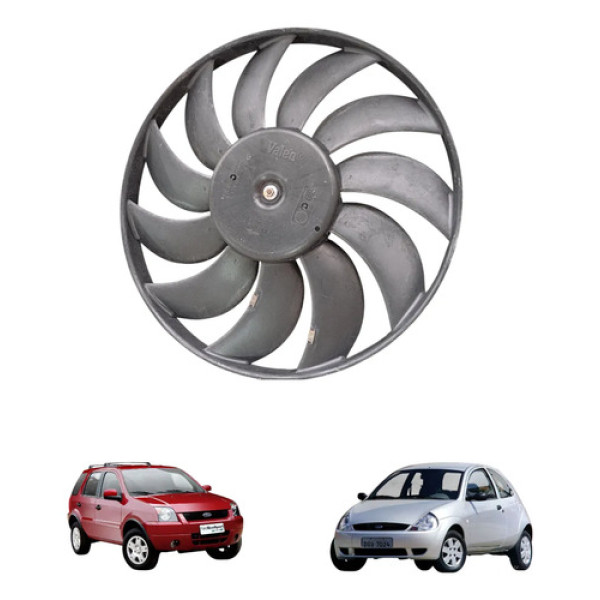Ventoinha Motor Radiador Ford Ka Ecosport 2003 A 2010