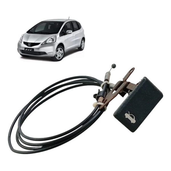 Alavanca Puxador Cabo Abertura Capô Honda Fit 2004 2005 2006